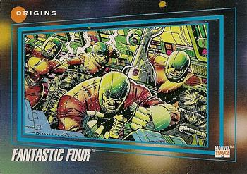 1992 Impel Marvel Universe #169 Fantastic Four Front