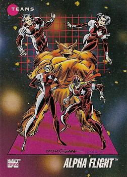 1992 Impel Marvel Universe #175 Alpha Flight Front