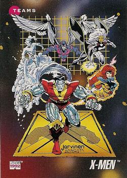1992 Impel Marvel Universe #179 X-Men (Gold) Front