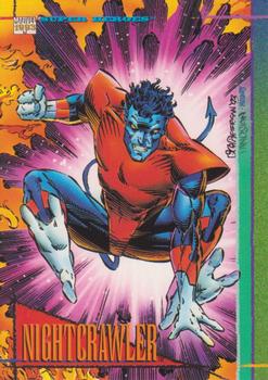 1993 SkyBox Marvel Universe #42 Nightcrawler Front
