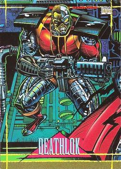 1993 SkyBox Marvel Universe #8 Deathlok Front