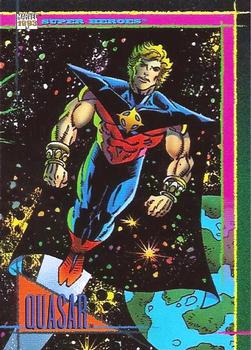 1993 SkyBox Marvel Universe #12 Quasar Front