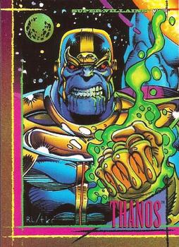 1993 SkyBox Marvel Universe #16 Thanos Front