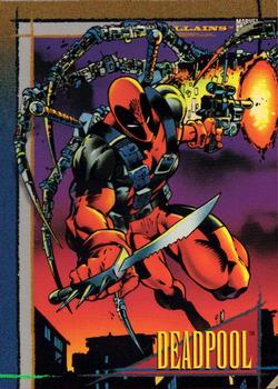 1993 SkyBox Marvel Universe #28 Deadpool Front