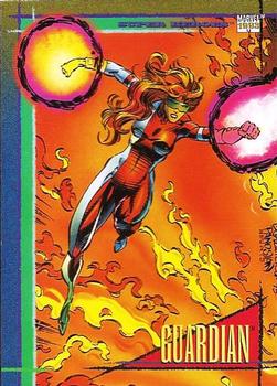 1993 SkyBox Marvel Universe #37 Guardian Front