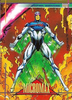 1993 SkyBox Marvel Universe #38 Micromax Front