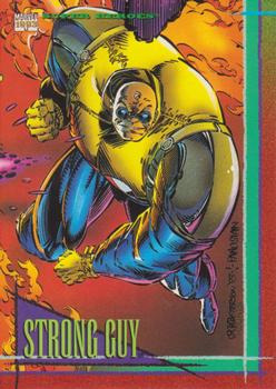 1993 SkyBox Marvel Universe #45 Strong Guy Front