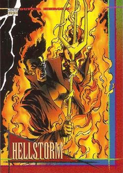 1993 SkyBox Marvel Universe #54 Hellstorm Front