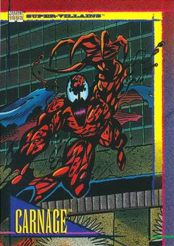 1993 SkyBox Marvel Universe #57 Carnage Front