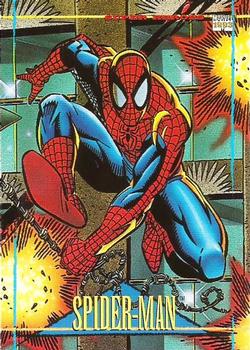 1993 SkyBox Marvel Universe #59 Spider-Man Front