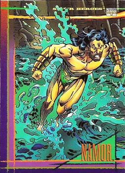 1993 SkyBox Marvel Universe #70 Namor Front