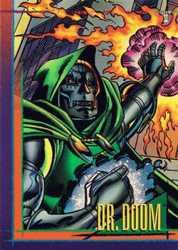 1993 SkyBox Marvel Universe #79 Dr. Doom Front