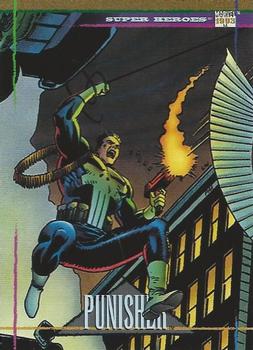 1993 SkyBox Marvel Universe #83 Punisher Front