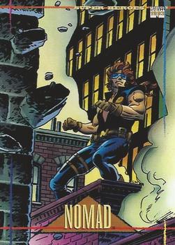 1993 SkyBox Marvel Universe #86 Nomad Front