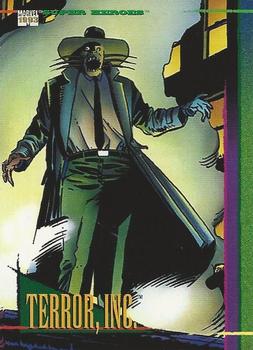 1993 SkyBox Marvel Universe #87 Terror, Inc. Front