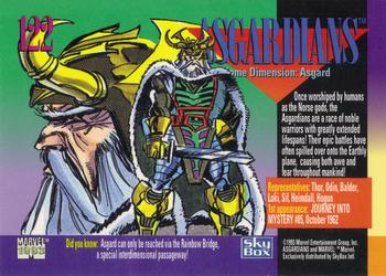 1993 SkyBox Marvel Universe #122 Asgardians Back