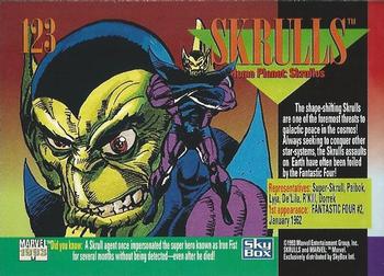 1993 SkyBox Marvel Universe #123 Skrulls Back