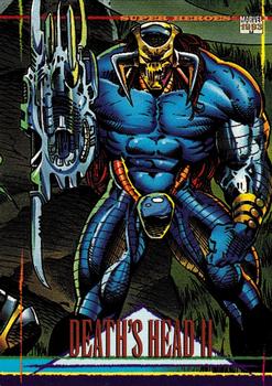 1993 SkyBox Marvel Universe #134 Death's Head II Front