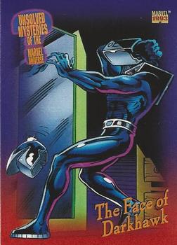 1993 SkyBox Marvel Universe #138 The Face of Darkhawk Front