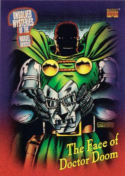1993 SkyBox Marvel Universe #141 The Face of Doctor Doom Front