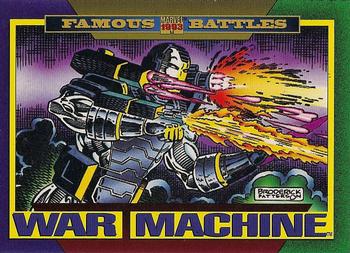1993 SkyBox Marvel Universe #151 War Machine / Iron Man Front