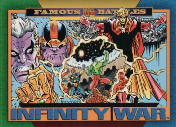 1993 SkyBox Marvel Universe #156 Infinity War Front