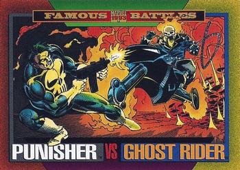 1993 SkyBox Marvel Universe #176 Punisher / Ghost Rider Front
