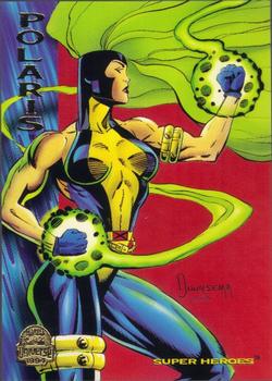 1994 Fleer Marvel Universe #111 Polaris Front