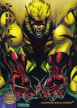 1994 Fleer Marvel Universe #115 Sabretooth Front