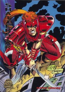 1994 Fleer Marvel Universe #117 Shatterstar Front