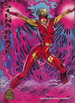 1994 Fleer Marvel Universe #118 Siena Blaze Front