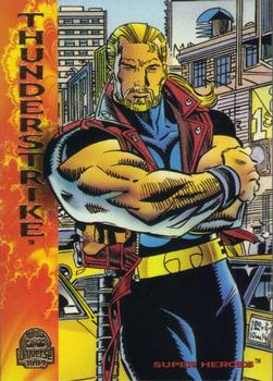 1994 Fleer Marvel Universe #151 Thunderstrike Front