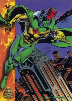 1994 Fleer Marvel Universe #152 Vision Front