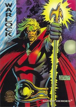 1994 Fleer Marvel Universe #159 Warlock Front