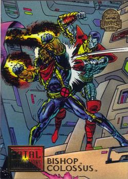 1994 Fleer Marvel Universe #15 Bishop / Colossus Front