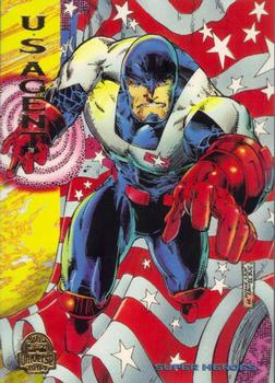 1994 Fleer Marvel Universe #163 U.S. Agent Front