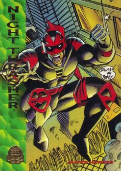 1994 Fleer Marvel Universe #168 Night Thrasher Front
