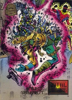 1994 Fleer Marvel Universe #16 Cable & Sunspot Front