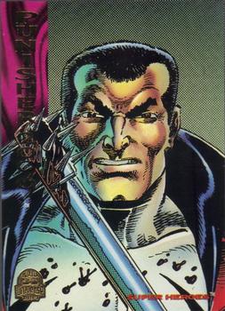 1994 Fleer Marvel Universe #181 Punisher 2099 Front