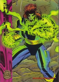 1994 Fleer Marvel Universe #183 Skullfire Front