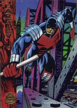 1994 Marvel Masterpieces Trading Cards Gold Signature #26 Daredevil