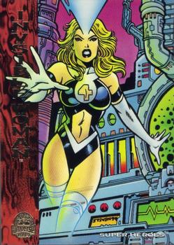 1994 Fleer Marvel Universe #192 Invisible Woman Front