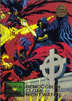 1994 Fleer Marvel Universe #21 Demogoblin, Cloak & Nightwatch Front