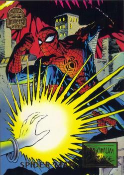 1994 Fleer Marvel Universe #23 Spider-Man Front