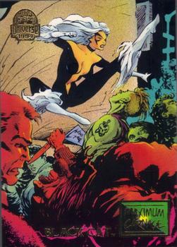 1994 Fleer Marvel Universe #25 Black Cat Front