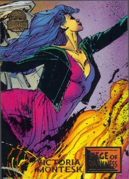 1994 Fleer Marvel Universe #39 Victoria Montesi Front