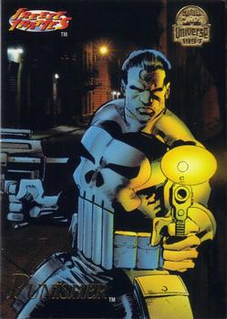 1994 Fleer Marvel Universe #3 Punisher FF Front