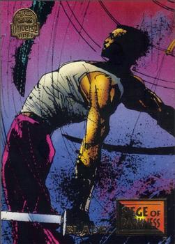 1994 Fleer Marvel Universe #43 Blade Front