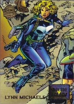 1994 Fleer Marvel Universe #52 Lynn Michaels Front