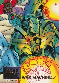1994 Fleer Marvel Universe #36 War Machine Front